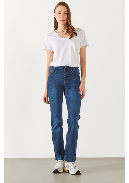Gabriel Blue Black Straight Fit Jean Pantolon(Tencel)(Tm) - Blue Black modelleri
