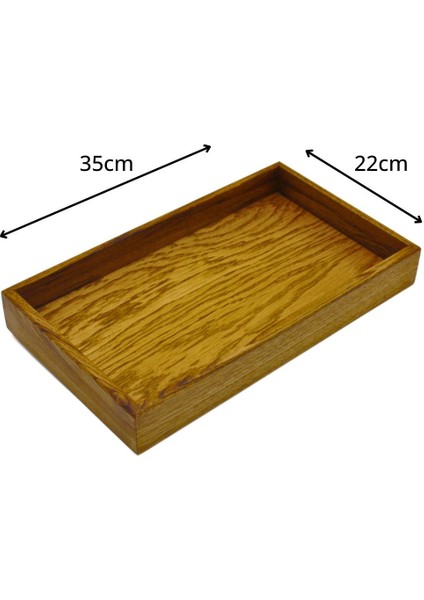 Ahşap Küçük Nef Tepsi Kestane Ağacı 35 Cm fiyatları