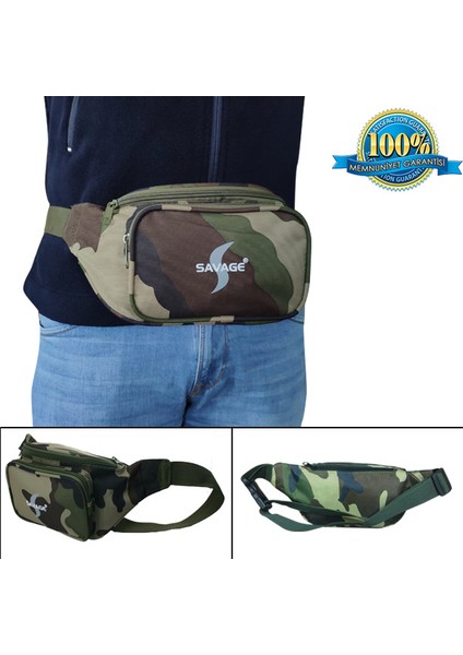 Savage HH0297 Bel Çantası Kamuflaj