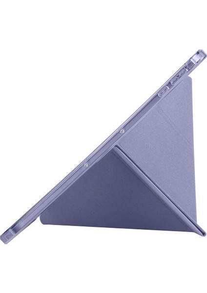 iPad Pro 11 M4 2024 Yatay ve Dikey Standlı Antişok Köşe Korumalı Kalemlikli Origami Slikon Kılıf A2836 A2837 fırsatları