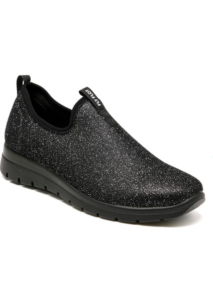 Kadın Sneaker ( Günlük) 27 T12 Tq Fly Flot Cloth Woman Black
