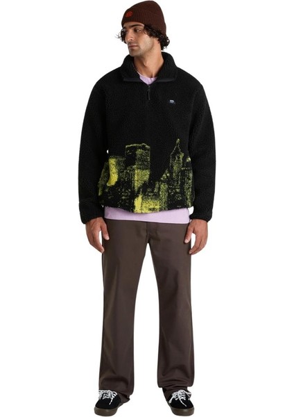 Epitome Q-Zip Jacket Erkek Siyah Ceket