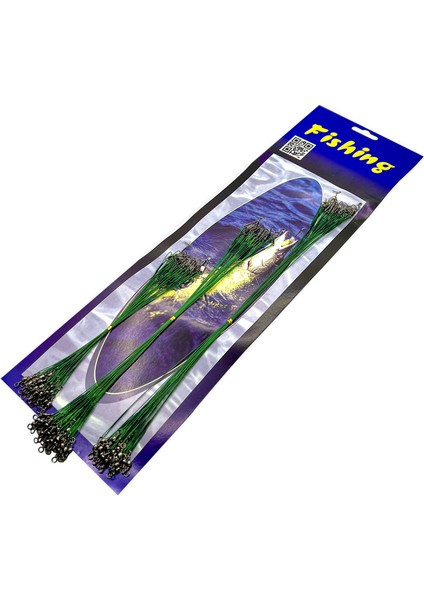 Fishack Klipsli Fırdöndülü Çelik Tel 72'li Kartela Set