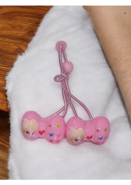 Frozen Baskılı Kız Çocuk Bağlamalı Toka