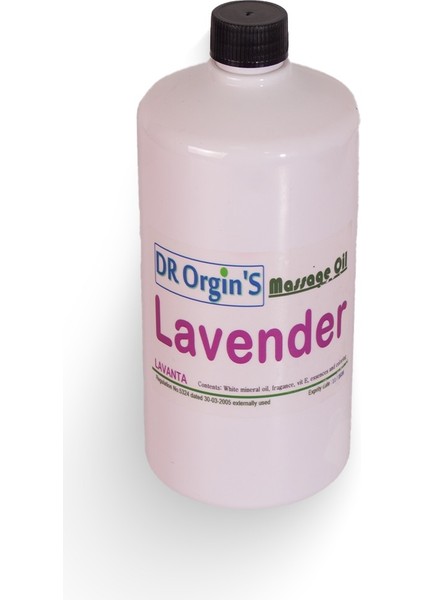Aromaterapi Masaj Yağı 1 Lt Lavanta