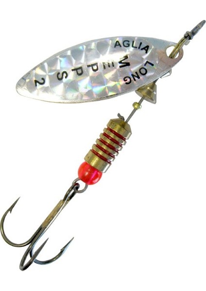 Mepps Aglia Long Rainbo Söğüt Gri No:1