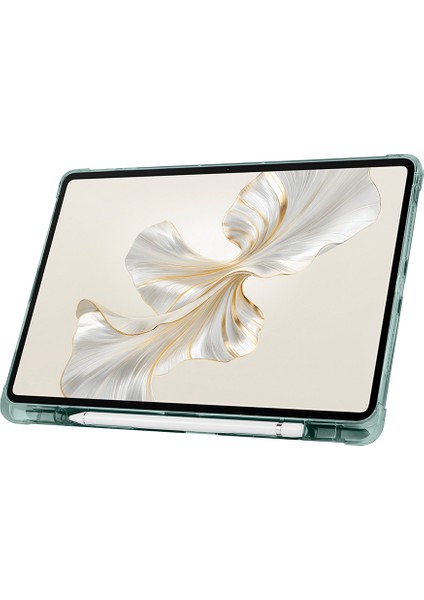 iPad Air 11 M2 2024 Yatay ve Dikey Standlı Antişok Köşe Korumalı Kalemlikli Origami Slikon Kılıf A2902 A2903 fırsatları