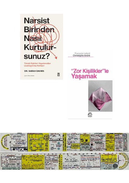 Narsist Birinden Nasıl Kurtulursunuz? / Zor Kişiliklerle Yaşamak 2 Kitap Set (Matematik Öğreten Cetvel)