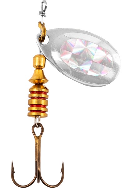 Alabalık Turna Döner Olta Kaşık - Ilba Tondo Alpha 30162 - Gümüş - No:2 fiyatları