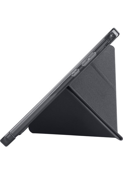 Huawei Matepad Se 11 2023 Uyumlu Yatay ve Dikey Standlı Antişok Köşe Korumalı Kalemlikli Origami Slikon Kılıf modelleri