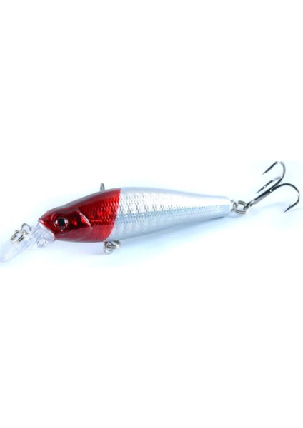 Maket Balıklar Suni Yemler 5 Adet/ 5 Farklı Renk 9g 8cm Sert Yemler Minnow Balıkçılık Lures 6 # Kanca Minnow Plastik Yapay Balıkçılık Wobbler Bas Sazan Balıkçılık Aksesuarları modelleri
