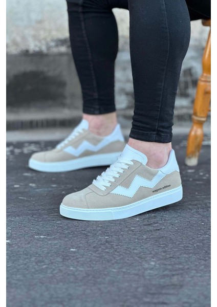 Wagoon WG160 Bej Erkek Casual Ayakkabı