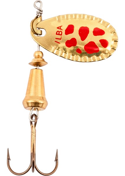 Alabalık Turna Döner Olta Kaşık - Ilba Spark Eco 95OR2 - Altın/Kırmızı - No:2 fiyatları