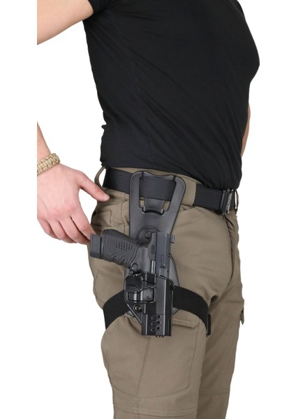 Beretta F92 Polimer Kılıf & Alçak Taşıma Aparatı