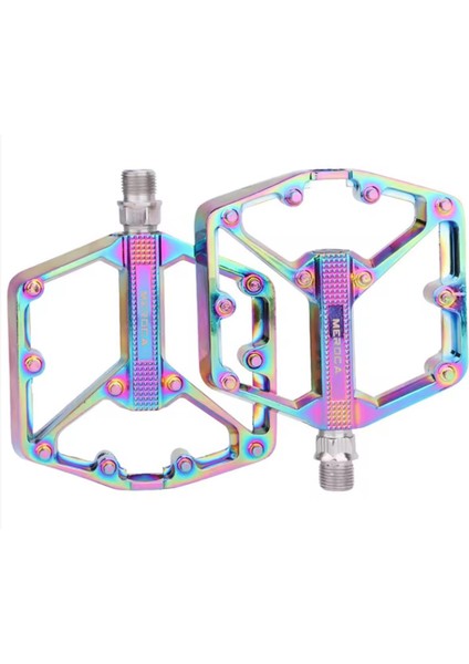 Rainbow Alüminyum Platformlu Rulmanlı Bisiklet Pedalı