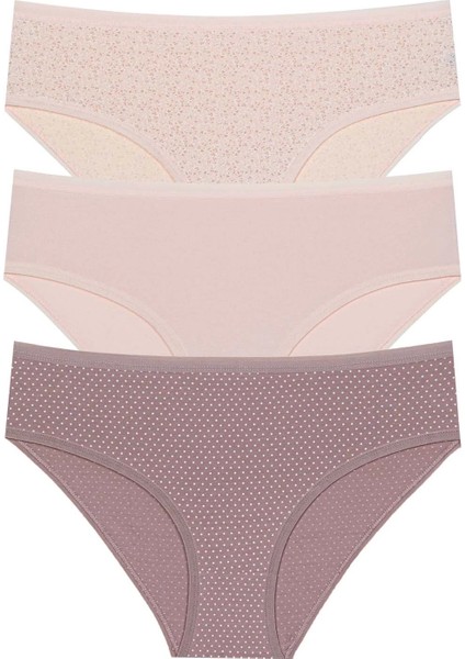 11447 Kadın 3 Lü Bato Bikini Asorti