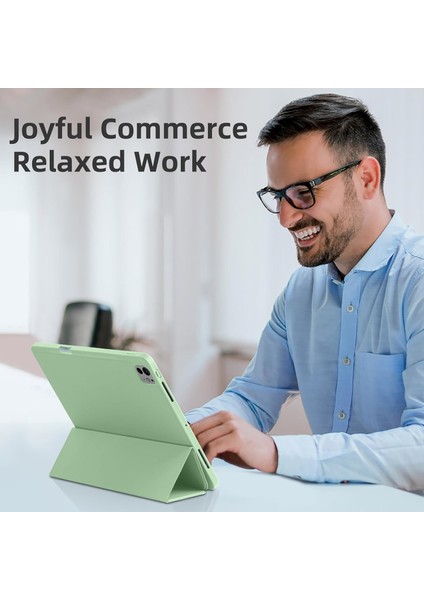 Apple iPad Pro 11 Inç M4 2024 Uyumlu Kılıf Pen Slot Charging Case Kalem Bölmeli A2836 A2837 A3006 indirimleri