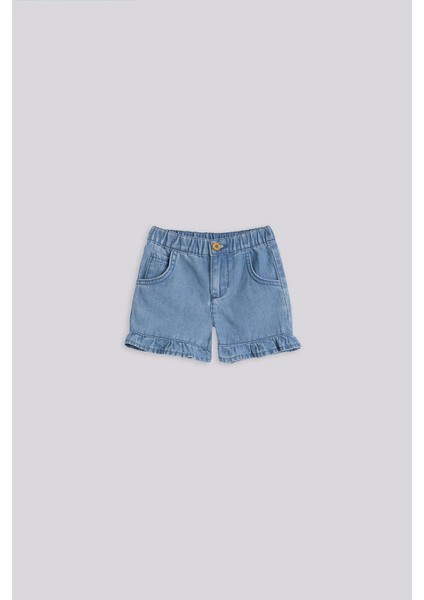 Kız Çocuk Denim Şort