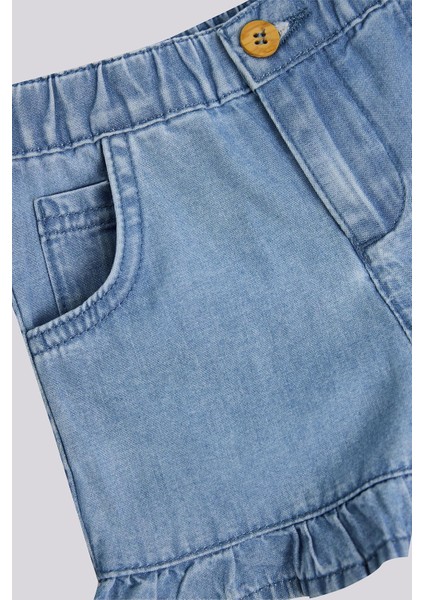 Kız Çocuk Denim Şort