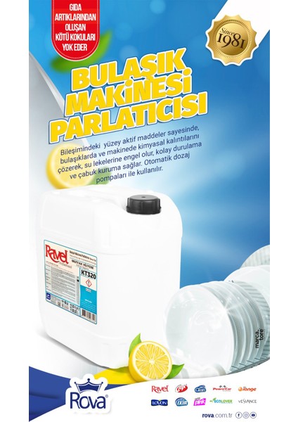 Bulaşık Makinesi Parlatıcısı (Sanayi Tipi) 20 kg