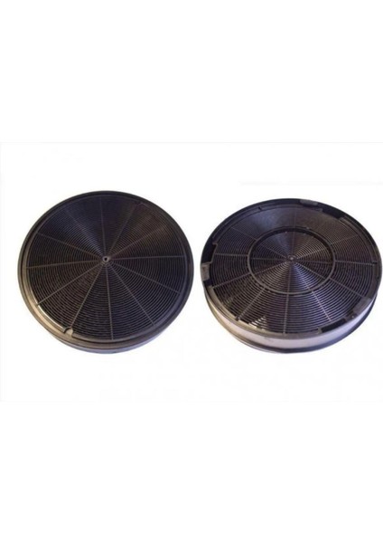 Davlumbaz Yuvarlak Karbon Filtre 2li Takım