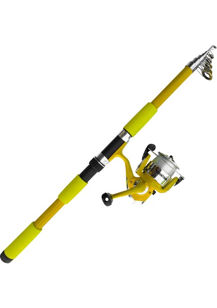 Protackle Combo Kamış Makine Set 2.70 mt Sarı