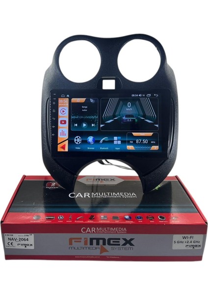 Nissan Micra 2010-2013 Fimex 2-64 Dspli Pro Oem Multimedia