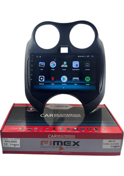 Nissan Micra 2010-2013 Fimex 2-64 Dspli Pro Oem Multimedia modelleri