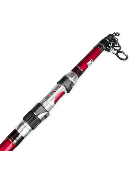Teleskopik Karbon Surf Olta Kamışı - Protackle Redmark - 420cm - 100/200 Gr fiyatları