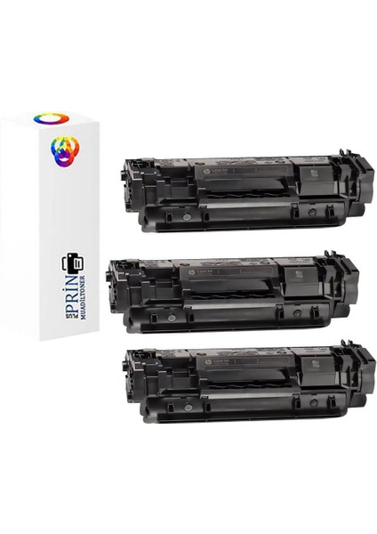Hp 150A-W1500A / Hp Laserjet M111A Muadil Chipsiz Toner 3lü Avantaj Paket