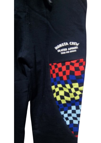 Monsta Crew Baskılı Tek Alt