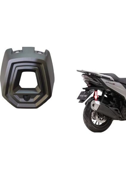 Sr1 125 Arka Egzoz Dekoru Gri Orijinal
