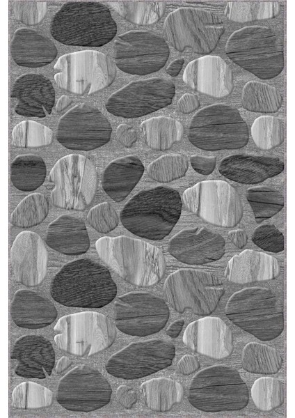 Gri 3D Üç Boyutlu Kesme Rulo Özel Ölçü Yolluk VH122 modelleri