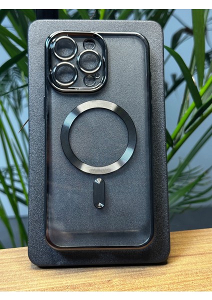 Apple iPhone 11 Kılıf Kamera Lens ve Hoparlör Toz Korumalı Magsafe Sarj Özellikli Gennveralux Kılıf