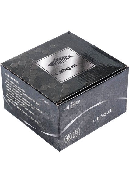 Olta Makinesi - 3000 - Misina Sarılı - Grafit Gövde - Lexus - Fishack modelleri