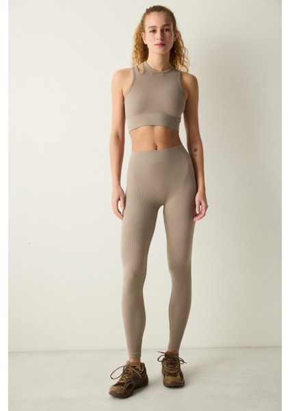 Seamless Asymmetrical Vizon Rengi Üst