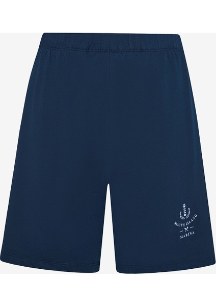 Blue Anchor Şortlu Çok Renkli Pijama Takımı