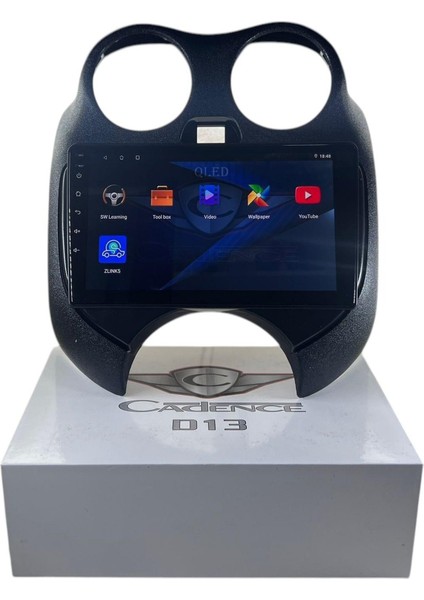 Nissan Micra 2010-2013 Cadence D13 Yeni Seri Işlemcili Pro Oem Multimedia