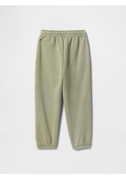 Erkek Bebek Haki Vintage Soft Relaxed Jogger Eşofman Altı