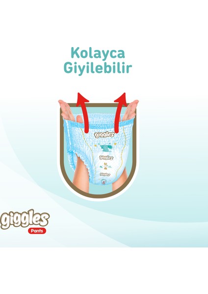 Pants Külotlu Bebek Bezi 7 Numara Xxlarge 80 Adet
