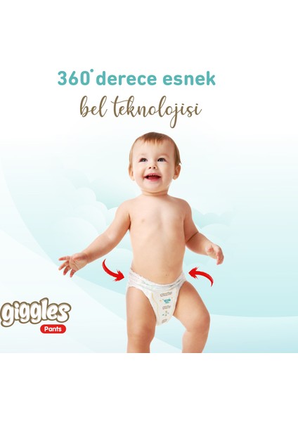 Pants Külotlu Bebek Bezi 7 Numara Xxlarge 80 Adet