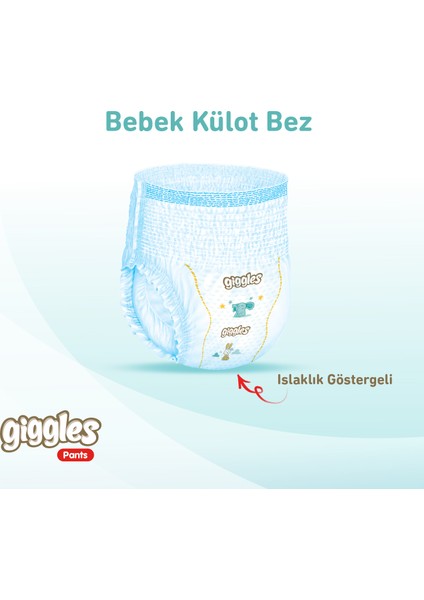 Pants Külotlu Bebek Bezi 7 Numara Xxlarge 80 Adet
