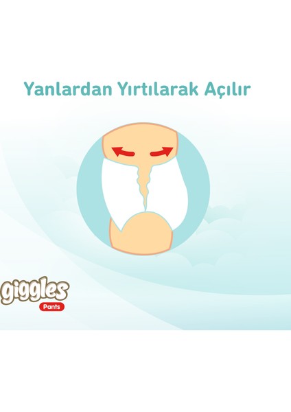 Pants Külotlu Bebek Bezi 7 Numara Xxlarge 80 Adet