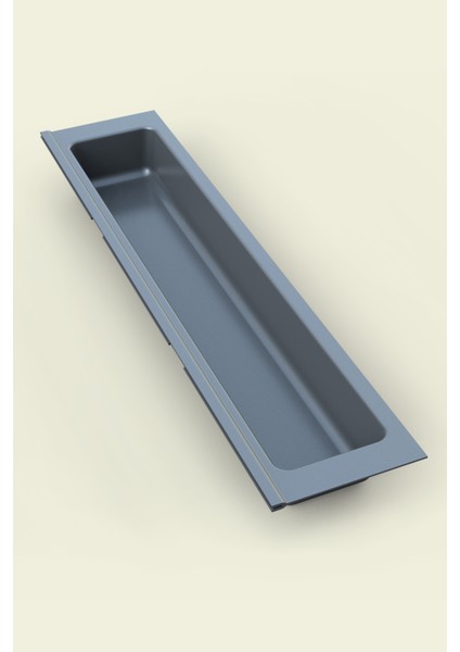 Mutfak Çekmece Içi Kaşıklık, Antrasit Tek Bölmeli Modül 11CM x 48CM