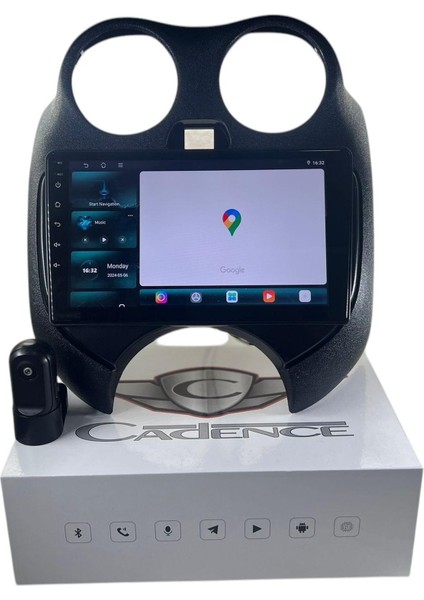Nissan Micra 2010-2013 Cadence R15 (Dvr Kayıt Cihazı Hediye) Pro Oem Multimedia