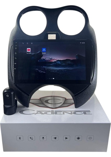 Nissan Micra 2010-2013 Cadence R15 (Dvr Kayıt Cihazı Hediye) Pro Oem Multimedia
