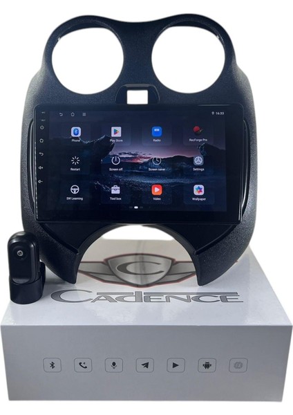 Nissan Micra 2010-2013 Cadence R15 (Dvr Kayıt Cihazı Hediye) Pro Oem Multimedia