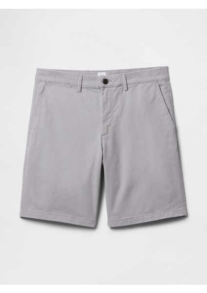 Erkek Siyah Essential Khaki Şort
