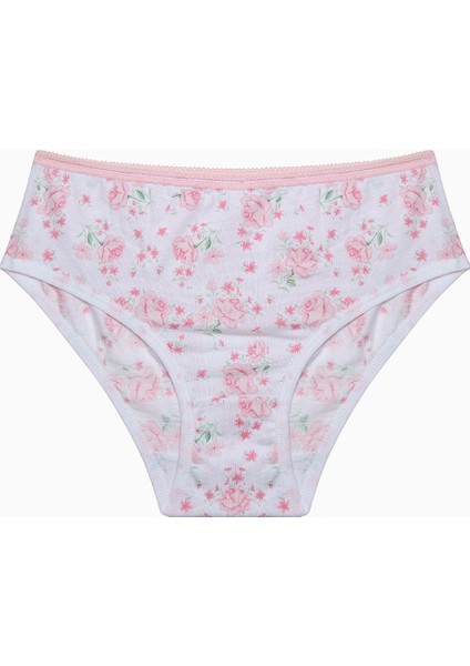 Kız Çocuk Rose 5li Çok Renkli Slip Külot