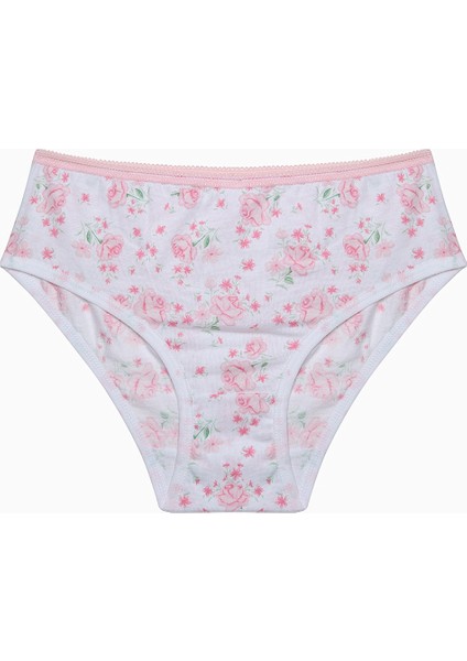 Kız Çocuk Rose 5li Çok Renkli Slip Külot